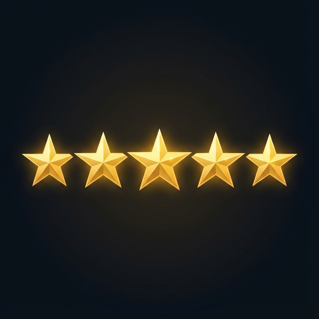 5-star rating icon